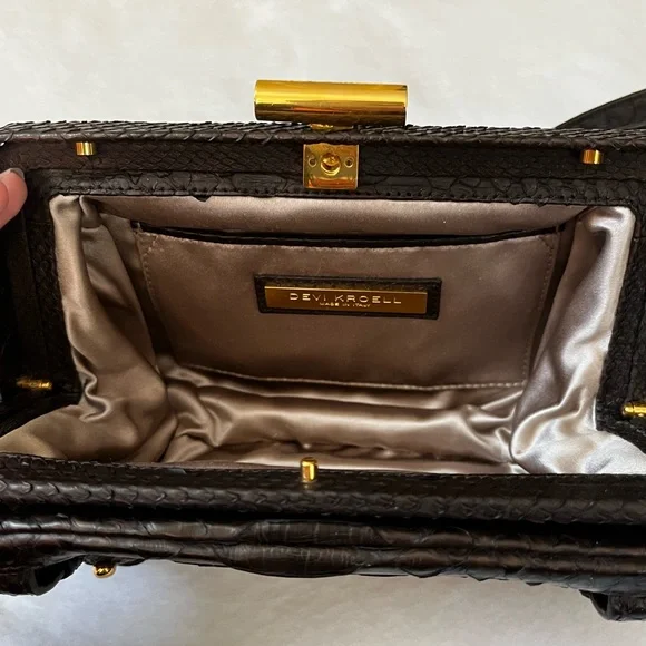 Black/brown DEVI KRIELL bag - Picture 3 of 4